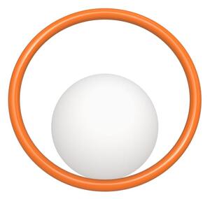 Swedish Ninja - Hula Hoop Wall Lamp - Hardwired - Vägglampa - Zesty Orange - W33 x D17 x H31cm