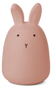 LIEWOOD - Winston Night Light - Barnlampa - 2251 Rabbit dark rose - D 11 x H 13.5 cm