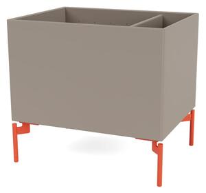 Montana - Colour Box II – S1162 - With Rosehip Legs - Förvaringslådor - Truffle - W69,6 X H42,6 X D35,4 cm