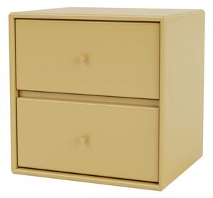 Montana - DRIFT - Wall mounted - Sängbord - Cumin - B 35,4 x H 35,4 x D 30 cm