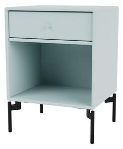 Montana - DREAM - With black legs - Sängbord - Flint - B 35,4 x H 35,4 x D 30 cm