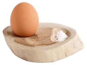 MUUBS - Egg cup Organic 4 pak - Äggkoppar - Nature - L:11.5 x W:9.5 x H:2 cm