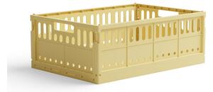 Made Crate - Made Crate Maxi - Lådor - lemon cream - W48 x L34 x H17 cm
