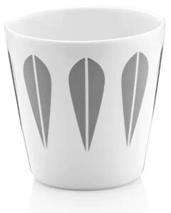 Lucie Kaas - Lotus Cup - Kopp - Grey Pattern - Stock sale - 0,25 L