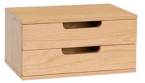 Hübsch - AtHand Wall Shelf/Bedside Table Natural - Hylla - Natur - 30 x 20 x H15 cm