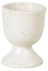 Broste CPH - Nordic vanilla - Æggebærer - Äggkoppar - Stentøj cream w/grains - Ø5 x H6,5 cm