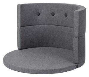 By KlipKlap - KK Play Fold – Circle - Barnsoffa - BLUE GREY W. GREY - Ø:90 x H:30 CM