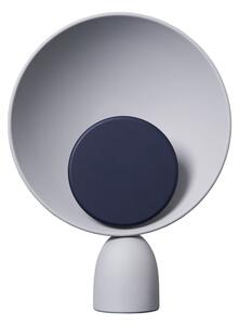PLEASE WAIT to be SEATED - Blooper Table Lamp / By Mette Schelde - Bordslampa - Ash Grey / Navy Blue - W26 x D7 x H35 cm