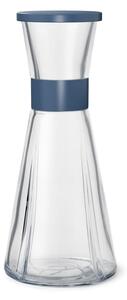 Rosendahl - Grand Cru Recycled Water Carafe - Vattenkanna - Clear / Ocean Blue - H25,5 x Ø11,5 cm (900 ml)