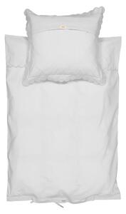 MarMar Copenhagen - Bed Linen Scallop Baby - Sängkläder för barn - Morning Dew - W:70 x L:100 cm
