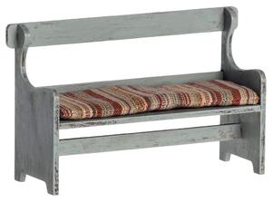 Maileg - Bench, Mouse - Tillbehör till dockor - Mouse - H7,5 x W12 X D4 cm