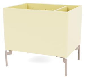 Montana - Colour Box II – S1162 - With Mushroom Legs - Förvaringslådor - Camomile - W69,6 X H42,6 X D35,4 cm
