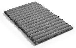 HAY - Quilted Lounge Cushion For Traverse - Kuddar för utomhusbruk - Black Pepper Textile - Traverse Lounge Chair - W61.5 x D99 x H4 cm