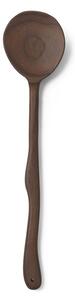 Ferm Living - Meander Spoon - Skedar - Medium - Dark Brown - W5,3 x H1,4 x D25,4 cm