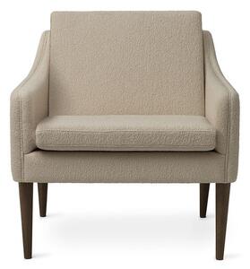 Warm Nordic - Mr. Olsen Chair - Fåtölj - Barnum 2 (Sand) - L81 x W79 x H78 cm