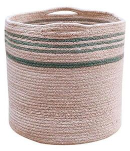 Lorena Canals - Basket Twin - Förvaringslåda för barn - Vintage Blue - Ø30 x H30 cm