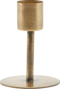 House doctor - Lysestage, Hdanit - Ljusstake - Antik messing - h: 7 cm, dia: 5 cm