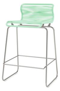 Montana - Panton One Kitchen Chair - Barstol - Stainless / Marylinn - H83 x D44 x W50 cm