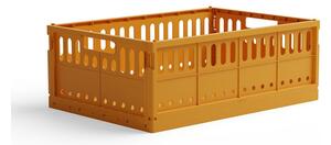 Made Crate - Made Crate Maxi - Lådor - mustard - W48 x L34 x H17 cm