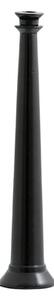 Nordal - Ulopu candleholder - Ljusstake - Aluminum - black - W:9 x H:42 cm