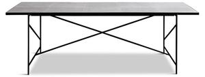Handvärk - Dining Table 230 by Emil Thorup - Matbord - Black / White Marble - H75 x W230 x D96 cm