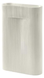 Muuto - Ridge Vase - Vas - Large - Off-White - W8,5 x L23 x H48,5 cm