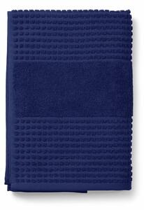 JUNA - Check Towel - Handduk - Marine Blue - Large - H140 x W70 cm