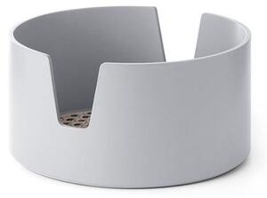 Normann Copenhagen - Salon tray Ø24 - Bricka - Grey - H12 x Ø24 cm
