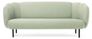 Warm Nordic - Cape Stitch Sofa - Soffa för 2 personer - Steelcut 935 (Mint) - L200 x W82 x H80 cm