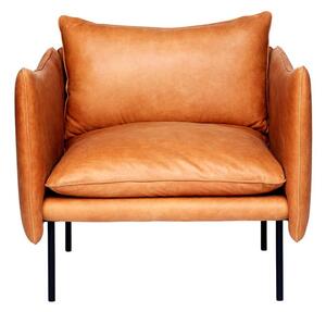 Fogia - Tiki Armchair / Large - Fåtölj - Vintage Cognac - W86 x D93 x H68 x SH40 cm