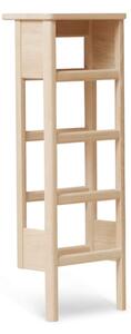 Form & Refine - A Line Shoe Rack 35 - Skohylla - White oiled oak - W: 35 cm, H: 100 cm, D: 25 cm