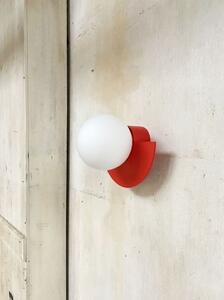 Swedish Ninja - C.Lamp - Vägglampa - Red - L37 H30 D29