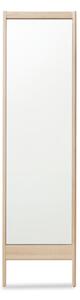Form & Refine - A line Mirror - Spegel - White oiled oak - W52 x H196 x D4 cm