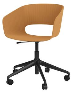 Montana - Marée 406 - Kontorsstol - Amber/Frame: Black - H 73-85 cm SH 40-52 cm D 48 cm W 55.5 cm