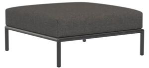HOUE - LEVEL 2 / Ottoman - Trädgårdsmöbler - Dark Grey Basic - L81 x W81 x H38 x SH38 cm