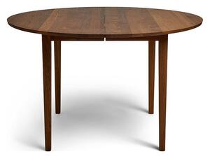 Sibast Furniture - Sibast No.3 Table | Extendable Tabletop - Matbord - Smoked Oak - Ø120 x H74 cm