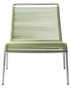 FDB Møbler / Furniture - M20L Teglgaard - Lounge cord chair - Trädgårdsstol - Green - W66 x D65,5 x H71,5 cm