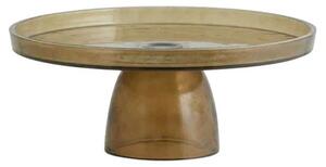 Nordal - CAROM stand plate - Tårtfat - Smoke - H13 x D31.5 cm