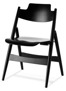 PLEASE WAIT to be SEATED - SE18 Folding Chair / By Egon Eiermann - Matstol - Black - W43 x D36 x H77 x SH46 cm