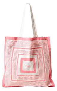 LALA Berlin - Tote Maja Canvas - Bärbar väska - Heritage Stripe Rose - Onesize