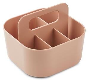 LIEWOOD - May Opbevaringskasse - Förvaringslåda för barn - 2100 - Rose - L17 x H13,5 x W17 cm