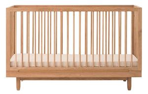 Nobodinoz - Pure Evolving Crib - Spjälsäng - Solid Oak - 75 x 145 x 90 cm
