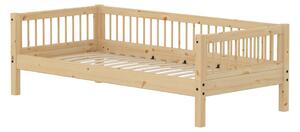 Flexa - CLASSIC RAW Single Bed - Barnsäng - Raw - H66.5 x W99.9 x L209.3 CM