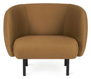 Warm Nordic - Cape Lounge Chair - Fåtölj - Hero 981 (Olive) - L90 x W82 x H80 cm