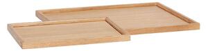 Hübsch - Frame Trays (set of 2) - Bricka - Natur - 25 x 35, 35 x 47 cm