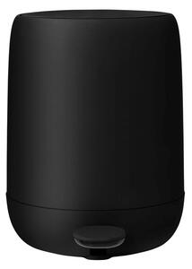 Blomus - Sono Pedal Bin Small - Papperskorg - Black - H25,5 x L24 x Ø20 cm / 3 L
