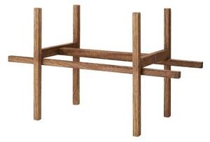 SQUARELY CPH - StandWIDE - Växtlåda - Dark Oak - W60 x H37 x D27 cm