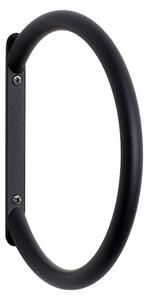 Hübsch - Håndklædeholder - Handdukshängare - Black - round - 21 x 18 cm