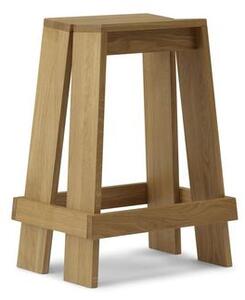 Normann Copenhagen - Let Barstool 65 Cm - Barstol - Oak - W46 x D33 x H65 cm