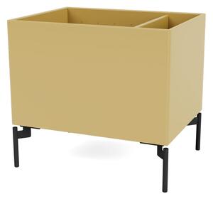 Montana - Colour Box II – S1162 - With Black Legs - Förvaringslådor - Cumin - W69,6 X H42,6 X D35,4 cm